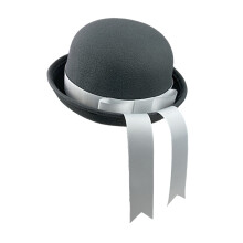 Chapeaux unisexes sophistiqués,-Chapeau gris avec pur w S