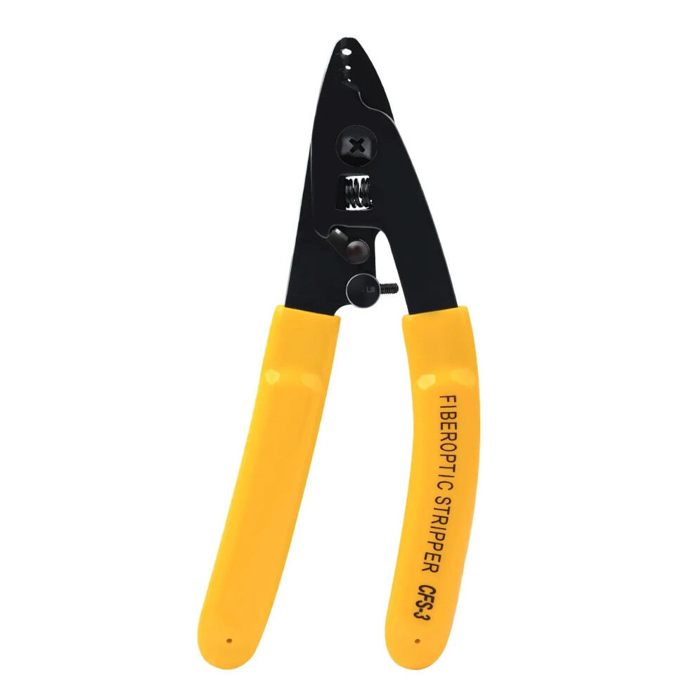 Fiber Optic Wire Stripper Cfs3 Threehole Tool With Ergonomic Onehand Operation 9426802346121