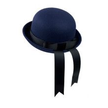 Chapeau à motif de nœuds, chapeau-Chapeau marine avec pur b S