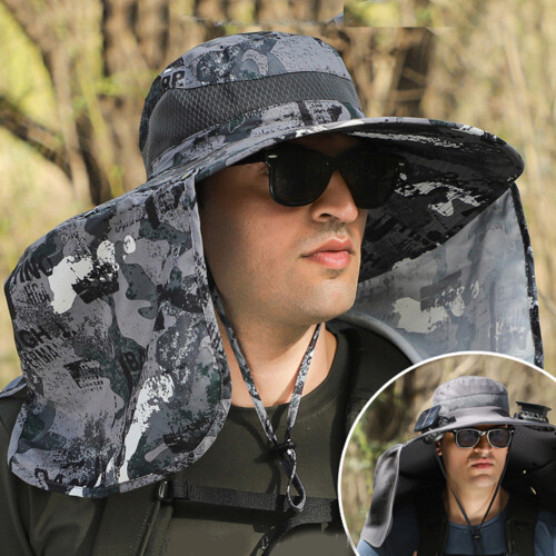 Chapeau de protection coupe-vent, chapeau élégant-gris clair 2