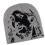 Bonnet en tricot, bonnets, pull, casquettes de crâne-Gris 1