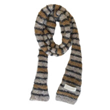 Écharpe ras du cou élégante pour femmes, tenue-Gris foncé
