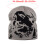 Bonnet en tricot, bonnets, pull, casquettes de crâne-Gris 4