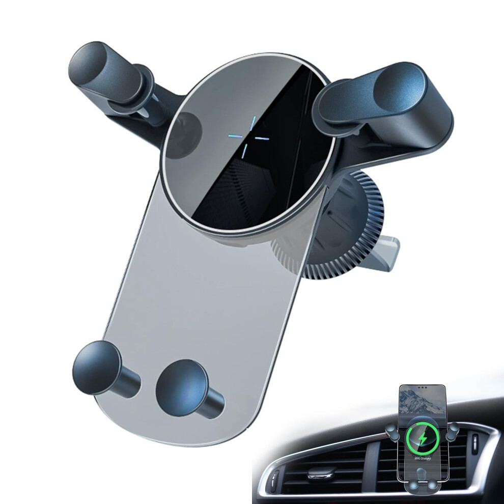 Magnetic Wireless Car Charger Mount 15W Fast Charging Air Vent Phone Holder 360 Rotation 9412369225122