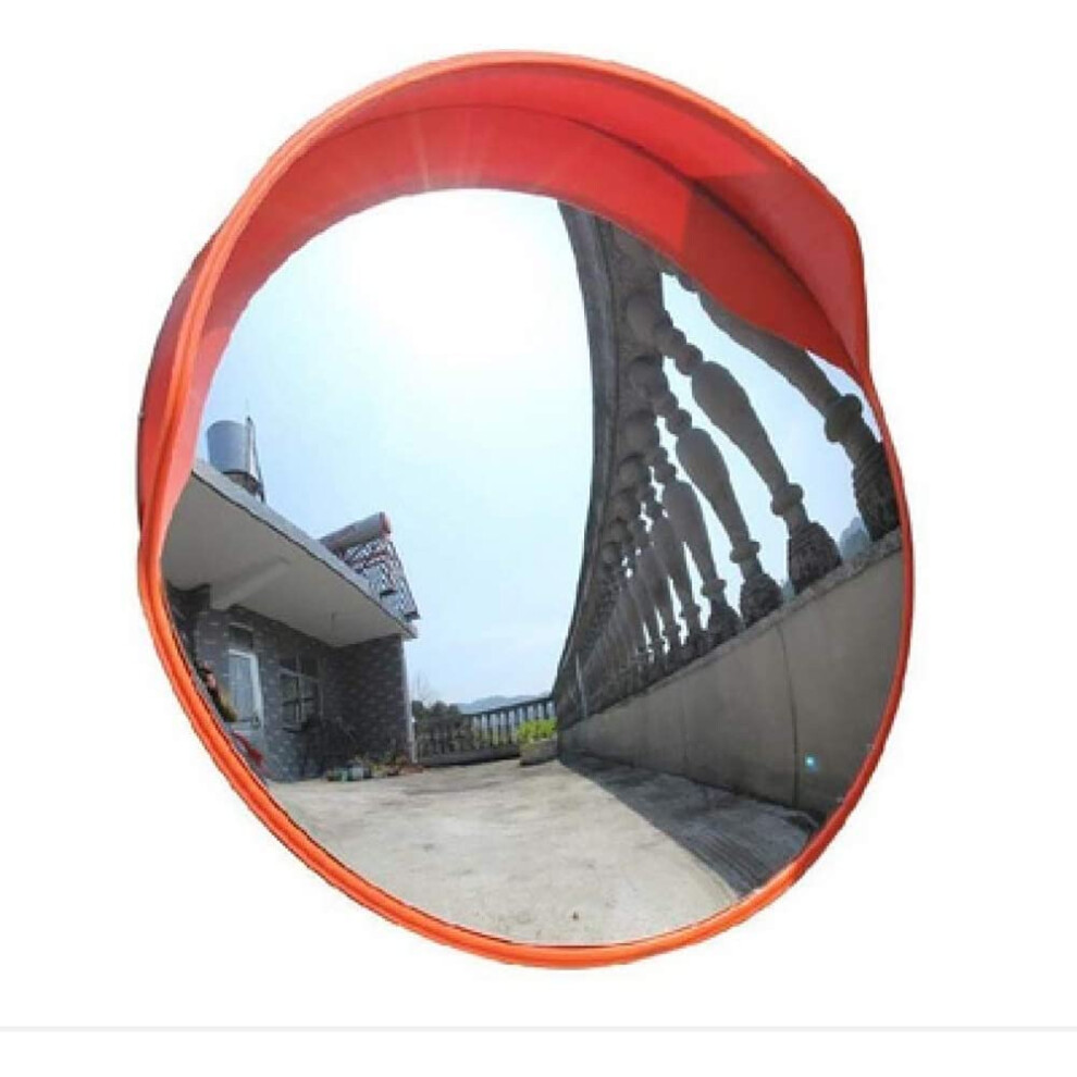 Convex Mirror, Convex Mirror, Traffic Mirror, Unbreakable 130Degree Wideangle Blind Spot Mirror With Wall Mount, 45Cm Standard Size. Light 9412369225320