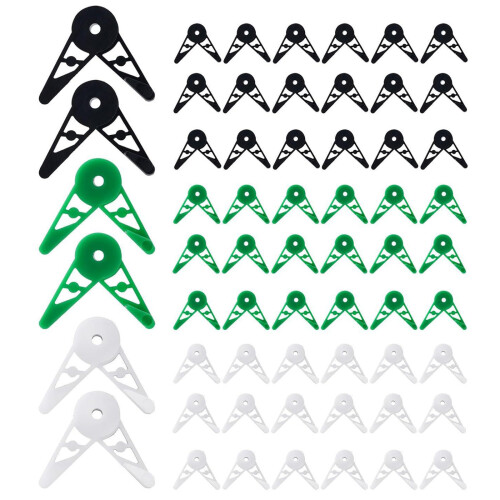 60x Gardening Training Clips Bendable Stem Support for Healthy