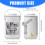Portable Evaporative Coolers 700ML Large Capacity Quiet 3