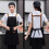 Workwear Bib Apron Enhances Airflows Design Stains-Khaki 5