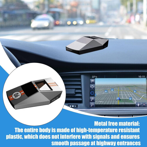 Toll Pass Holder for Windshield with Secure AntiTheft Mount, Removable ETC Transponder for Cars 1