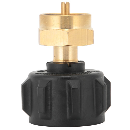 Universal Brass Propane Refill Adapter for 20LB to 1LB Cylinders 1