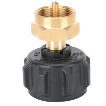 Universal Brass Propane Refill Adapter for 20LB to 1LB Cylinders