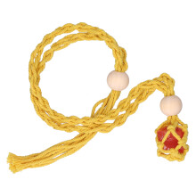 Elegant Essentials: 3-teiliges Set mit verstellbaren Steinhalter-Halsketten, handgewebtes Design für Langlebigkeit und Eleganz, perfekt für