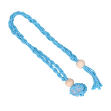 Quintessential Creativity: Waxed Cotton Cord Necklace Set, 3Pcs Hand-Woven Empty Stone Holders, Adjustable Length For Customized Fit, Suitable For Var