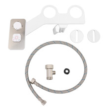 Hygienischer Bidet-Aufsatz, einstellbarer Sprühdruck für individuellen Komfort, einfache Installation, universell passend für die meisten