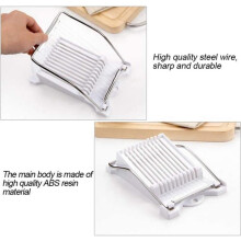 Multipurpose Slicer For Luncheon Meat, Cheese, Fruits, And Vegetables, Compact Kitchen Tool, Travel-friendly Size, Durable Stainless Steel Wire,
