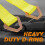 4 Pack 2 Inch Axle Straps with DRing, Adjustable Wheel Tie Down Kit, Protective Sleeve, Yellow 4