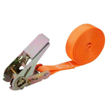 25mm Ratchet Tie Down Straps for Truck Cargo Roof Luggage, 2m Heavy Duty Alloy Lock