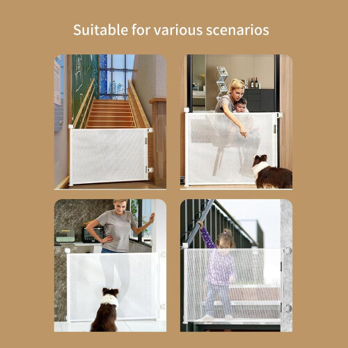 1 Set Children's Fence Replacement Part Wall Mounting Brackets Hooks and Screws Compatible with Various Models Ref: 9145 2