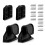 1 Set Children's Fence Replacement Part Wall Mounting Brackets Hooks and Screws Compatible with Various Models Ref: 4913 2