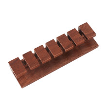 1 x Cable Manager Electric Cable Clips Organiser DSL Cable Management Clip Holder Walnut