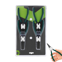 Snap Ring Pliers Set with Ergonomic AntiSlip Grip, Heavy Duty Retaining Ring Pliers for Automotive
