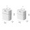 Leak Proof 8L 10L Hanging Kitchen Composts Bin Countertop-S 3