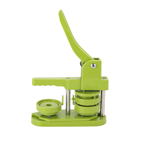 Button Maker Machine Interchangeable Button Press Badge-Green