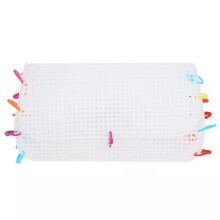 Plastic Mesh Canvas Sheets Clear Plastic Mesh Sheet for-White L