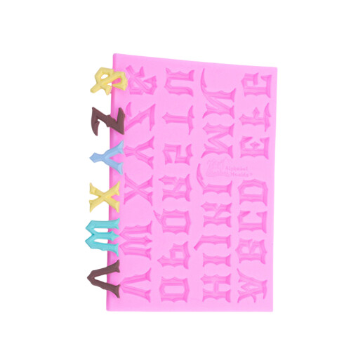 Letter/Number Silicone Candle Molds Silicone-uppercase letter