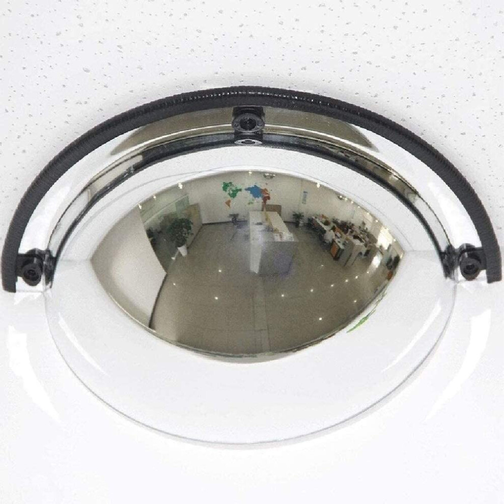 Safety Convex Mirror, Convex Traffic Safety Mirror, Outdoor Traffic Wide Angle Lens, Panorama Hemispherical Convex Mirror (50 Cm) 50 Cm. 9365049987974