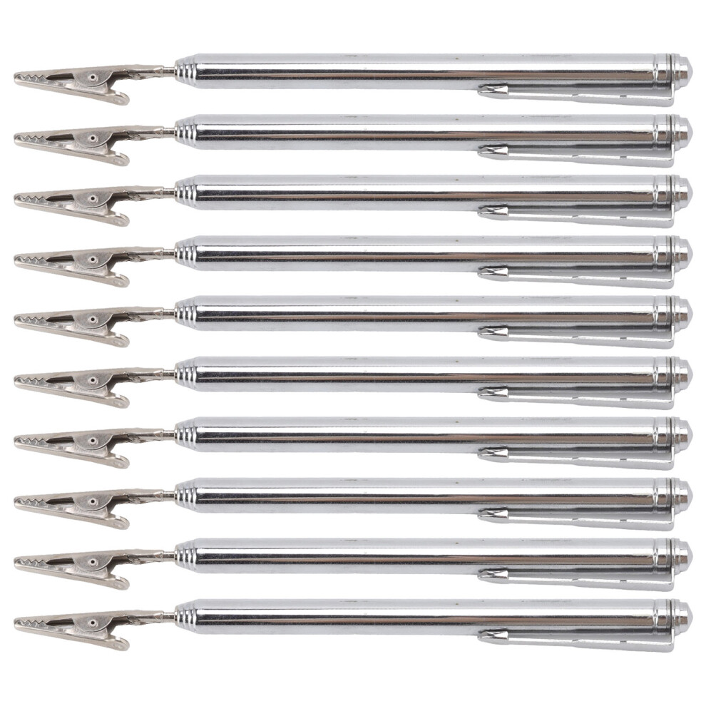 Extendable Stainless Steel Tool For Jewelry Fastening Picking Items, Mechanically Enhanced Alligator Clip With Telescopic Design, Practical Gift For H 9148971648744