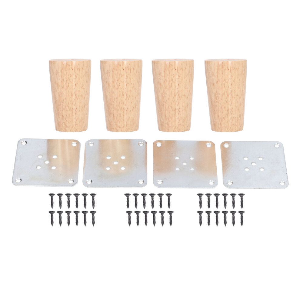 Durable Wooden Legs, Replacement Bun Feet For A Stable And Stylish Upgrade 9138057479416