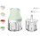 Φορητός κόπτης τροφίμων, μη τοξικό πλαστικό και ανοξείδωτο ατσάλι για ασφαλή 1