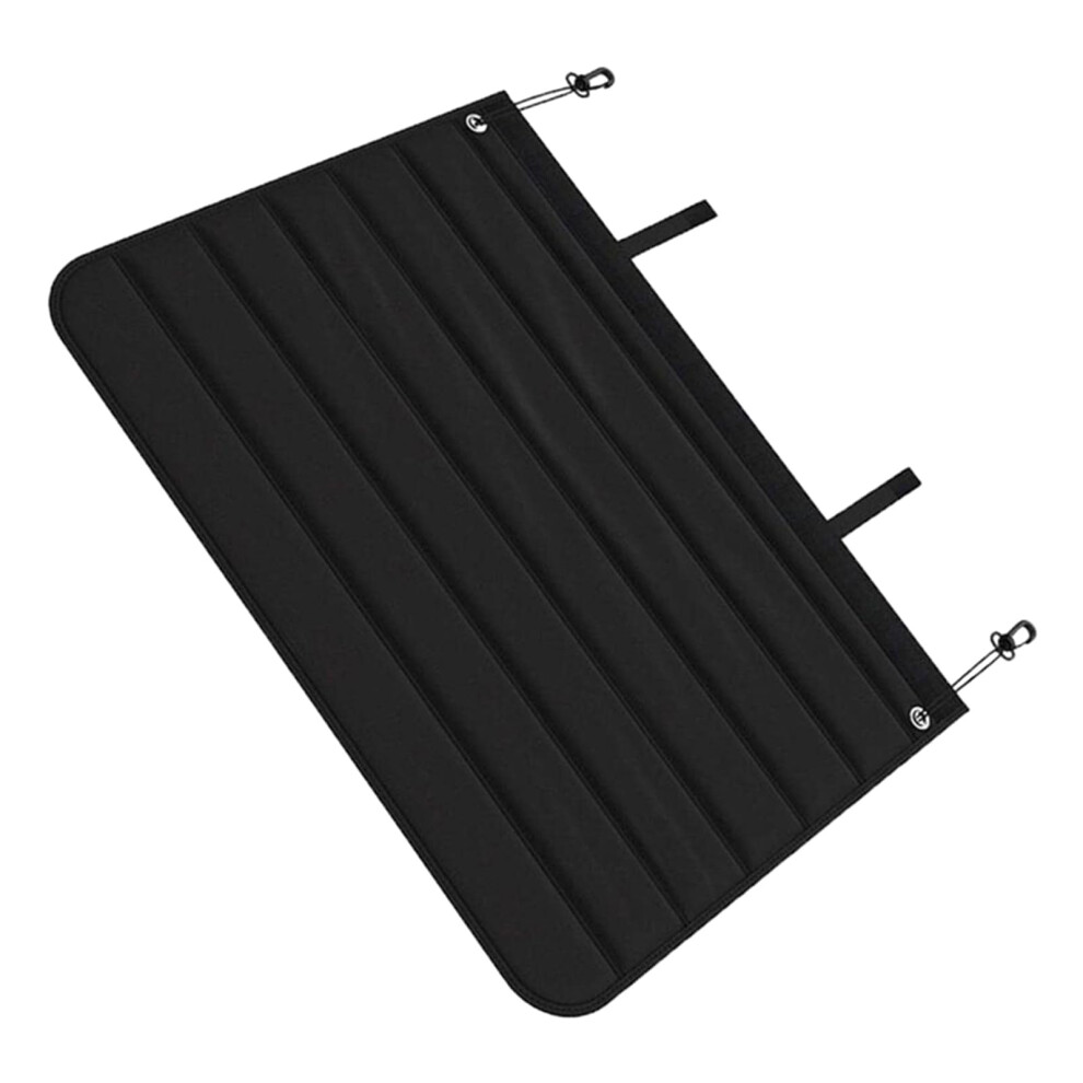 Waterproof Car Trunk Protector Mat with Bumper Flap, Foldable SUV Cargo Liner for Dogs, Oxford Fabric