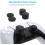 Compagno di gioco definitivo, base di ricarica per controller PS5, design stabile per controller DualSense, con ricarica rapida e chip intelligente. 5