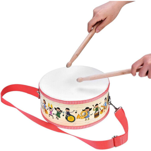 Floor Tom Drum, κρουστό όργανο με πολύχρωμο σχεδιασμό, ιδανικό για την ανάπτυξη της 1