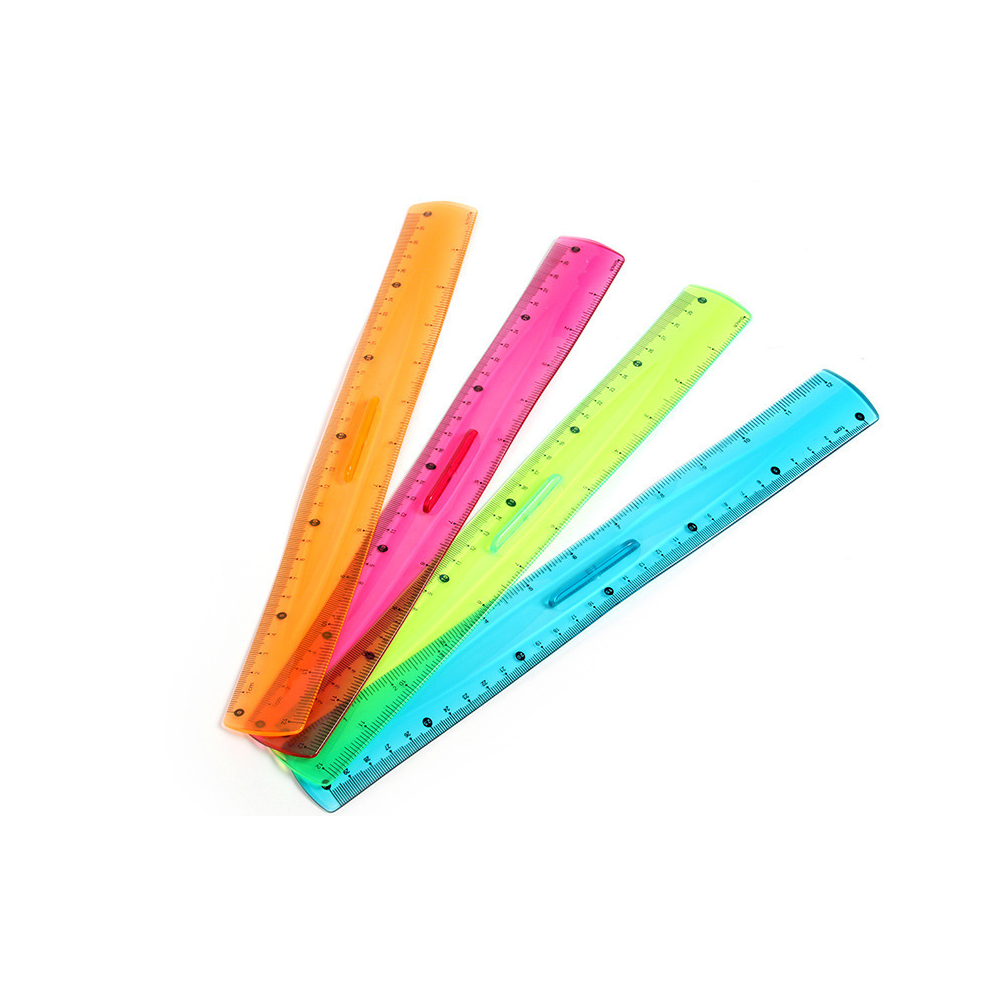 Transparent Ruler For Kids School Rulers, Plastic Rulers With Total Flexibility, Durable And Sturdy For Classroom Use, 20-Pack 9004841690063