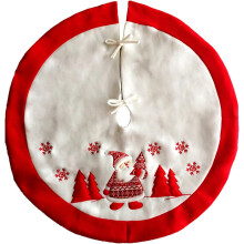 Housse de base de Noël en matériau de haute qualité, ambiance festive et indispensable des fêtes intemporelles avec toile de jute de première