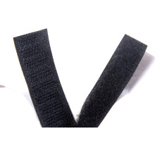 Self Adhesive Fastener Mounting Tape, Synthetic Fiber 20mm Width Scratch Tape, 25M Hook and 25M Loop for Home Office Kitchen Use, Ideal for Hanging