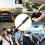 Temporary Parking Card with Privacy Shield and OneClick Retractable Car Number Display 2