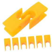 Basketball Soccer Rod Buckle 8pcs Training Sign Pole Buckle Durable Plastic Easy Attach Detach for Football Practice