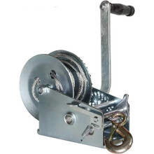 Manual winch, 600 lb3000 lb, wire rope hoist, manual hand winch for household use, selflocking traction machine, cable puller. Ref: 8848