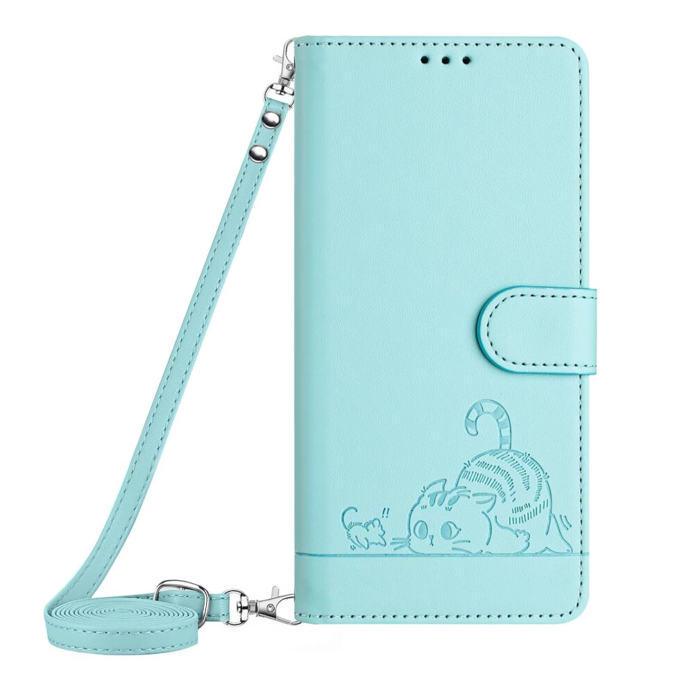Nadoli For Samsung Galaxy S21 Ultra Wallet Case With Strap, Rfid Blocking Leather 9347817963694