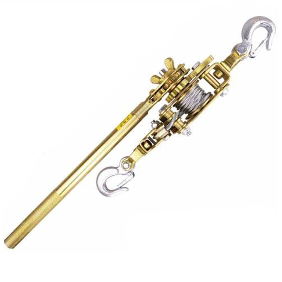 Power Puller Ratchet, Performance Cable Puller With 2 Hooks, 1.5 M Steel Wire Rope, 2T 9412369229045