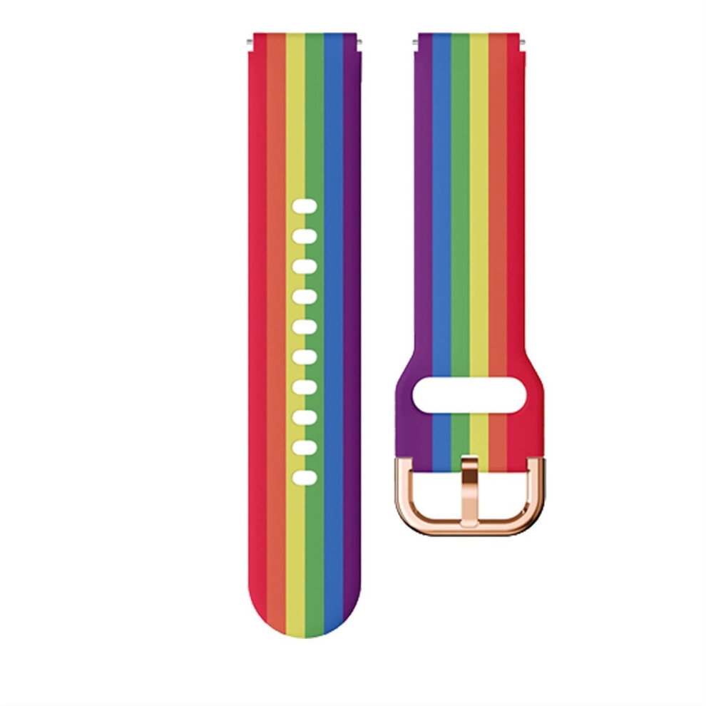18Mm Silicone Watchband For 4S 3S Smart Watch 2S/S, Durable Wristband Bracelet B In 22Mm Size 9189345083334
