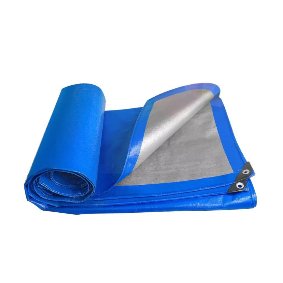 Waterproof Uvresistant Tarpaulin 1.8X1.8m 160G/M Tearresistant Cover 9412369229748