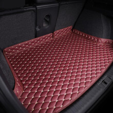 Waterproof NonSlip Car Boot Liner Universal Fit Heavy Duty Trunk Cargo Mat Protector Red