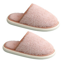 Comfortabele pantoffels voor dames en heren, warme en behaaglijke pantoffels voor binnen en buiten met pluche voering, zachte en lichtgewicht