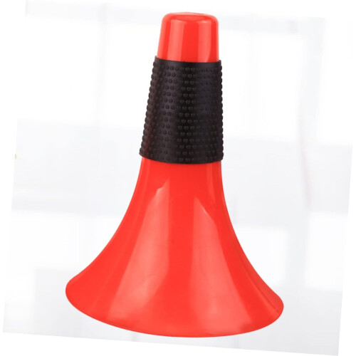 Marker Cones Windproof Football Training Obstacles Durable Black Horn Cones for Enhanced Player Flexibility and Performance 1