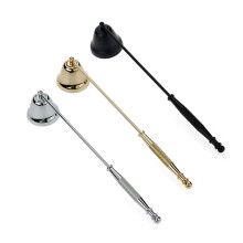 Practical Candle Tool, Gift for Candle Lovers Stainless Steel Construction Long Handle Extinguisher for Home Wedding Party